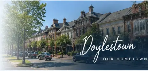 Doylestown Pennsylvania streetscape