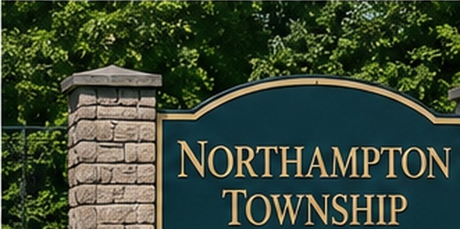 Northampton Township Est. 1722 entrance sign